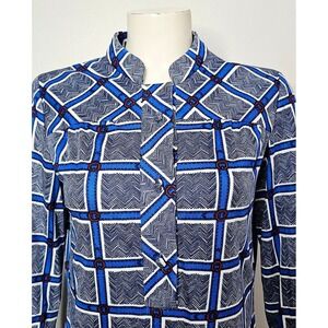 Vintage 1970s Novelty Buckle Print Dress